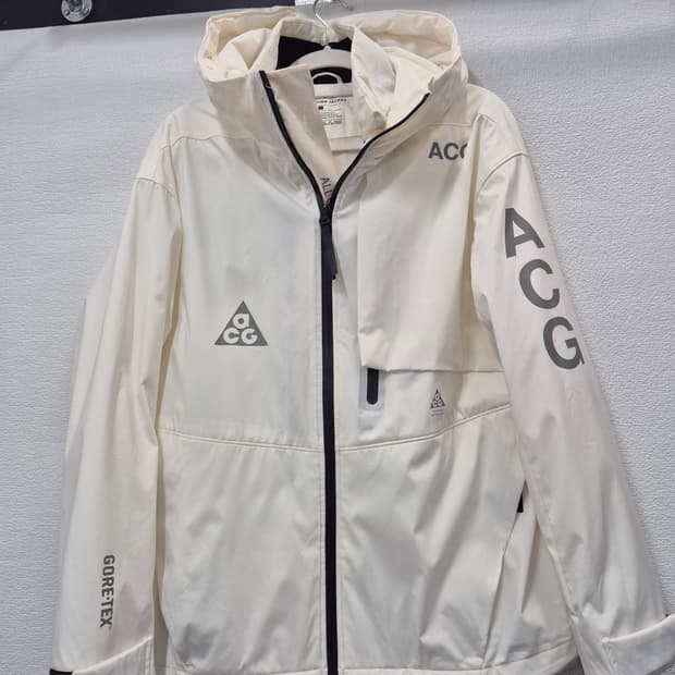 나이키 ACG 고어텍스 윈드쉘 화이트 자켓/ 100(정품)