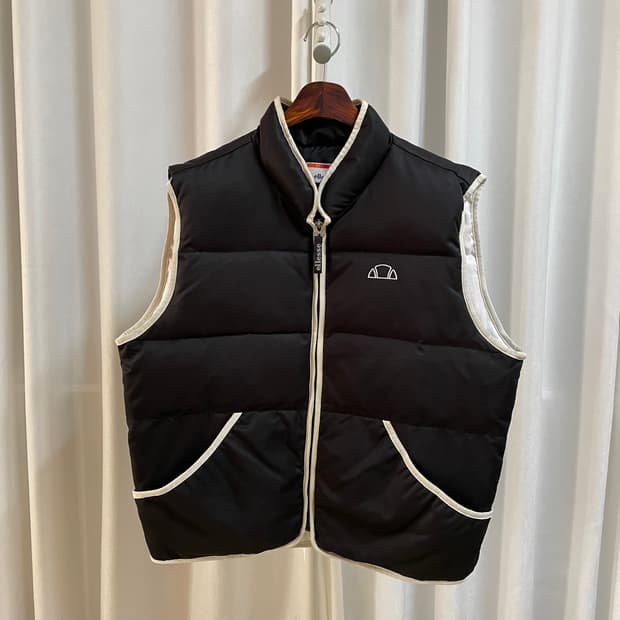 엘레쎄 오리 패딩조끼 XL