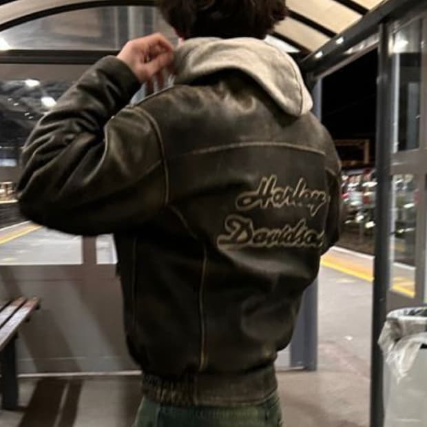 할리데이비슨 가죽자켓(구매)