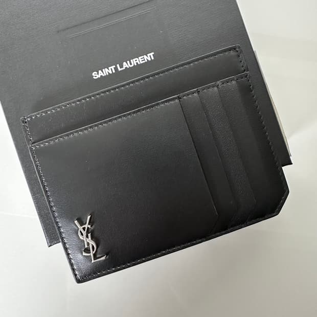 생로랑 카드지갑