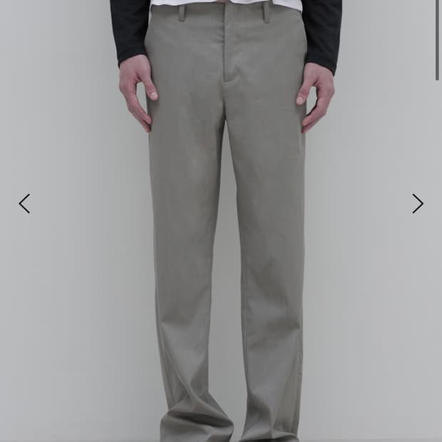Les sin trouser(dove) 46사이즈