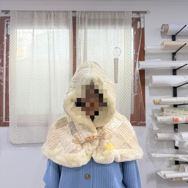 CA4LA 카시라 바라클라바 망토(빈티지 제품)