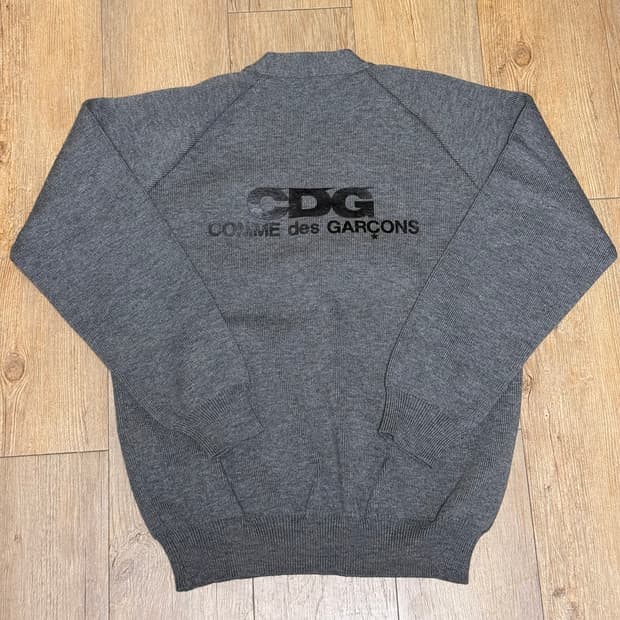 CDG 스쿨 가디건 XXL 