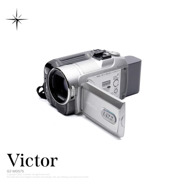 (실버/A급) 빅터 JVC GZ-MG575 빈티지 캠코더
