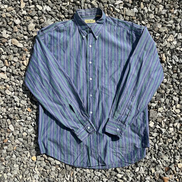 L.L.Bean 스트라이프 셔츠 (실측확인)
