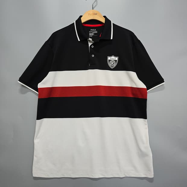 폴로랄프로렌(polo) 스트라이프 카라티 M