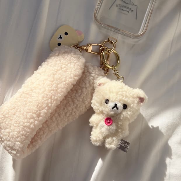 리락쿠마 폰스트랩 마스코트 키링 코리락쿠마