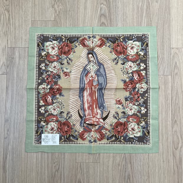 Kapital 컬러드 반다나 패키쉬 마리아 민트