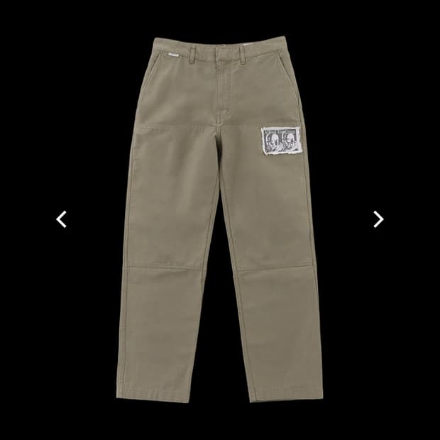 (M)알프레드 백사틴 워크팬츠 베이지