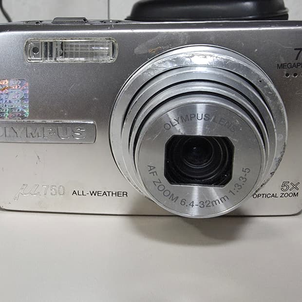 올림푸스 뮤 750 빈티지 디지털카메라 (하자)