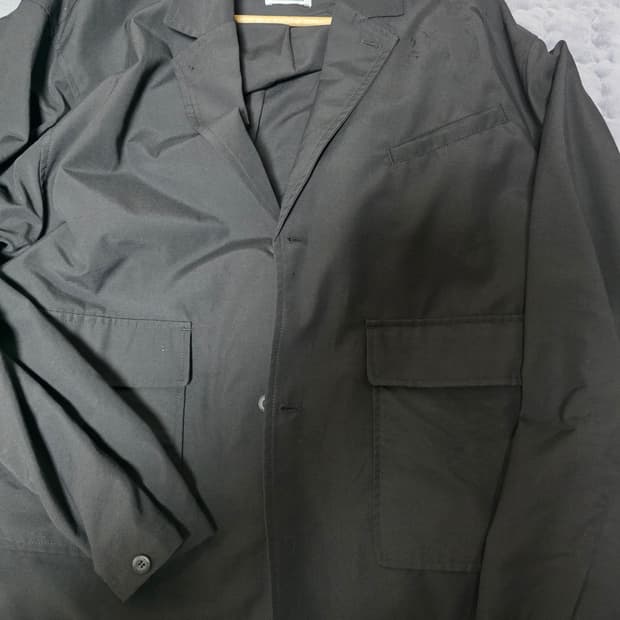 앵글런 Decent Pocket Blazer Jacket - Black