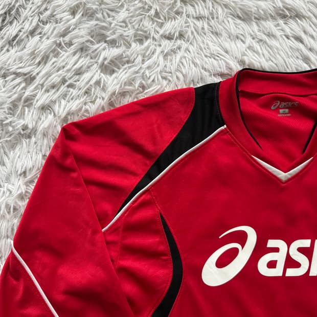 ASICS 일본빈티지 나일론 바람막이 아식스 바람막이 긴팔 M 85