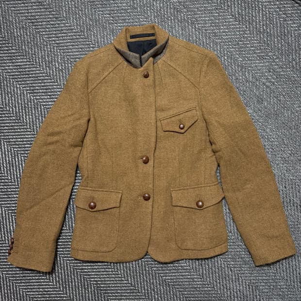 마가렛 호웰X해리스트 트위드 2B블레이저(Free)