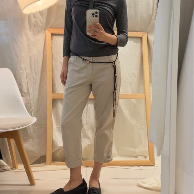 Sonia Rykiel ribbon detail pants