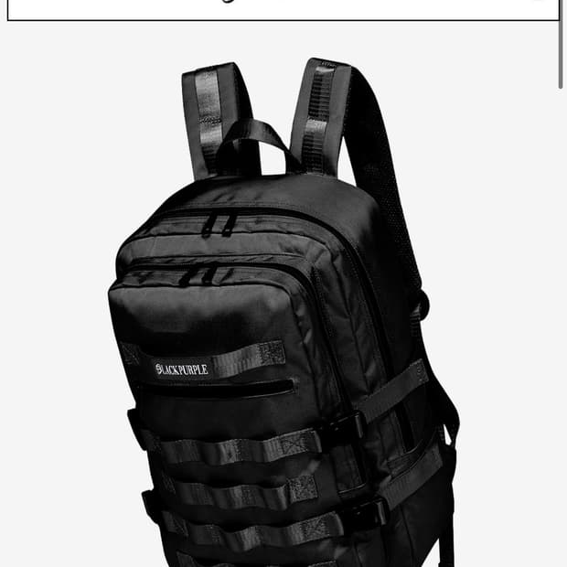 새상품) 블랙퍼플 백팩, 가방/ 정가:10.8만 