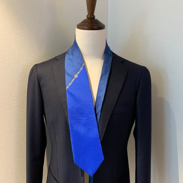 베르사체(VERSACE) 로얄블루컬러 명품클래식넥타이 A+등급