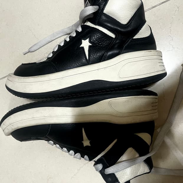 릭오웬스 다크쉐도우 터보웨폰 컨버스 255