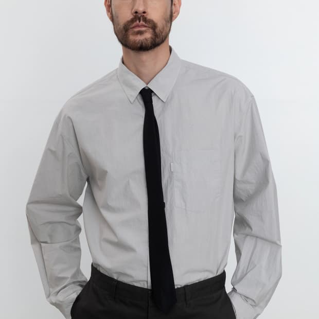 포터리 컴포트 셔츠 실버 3