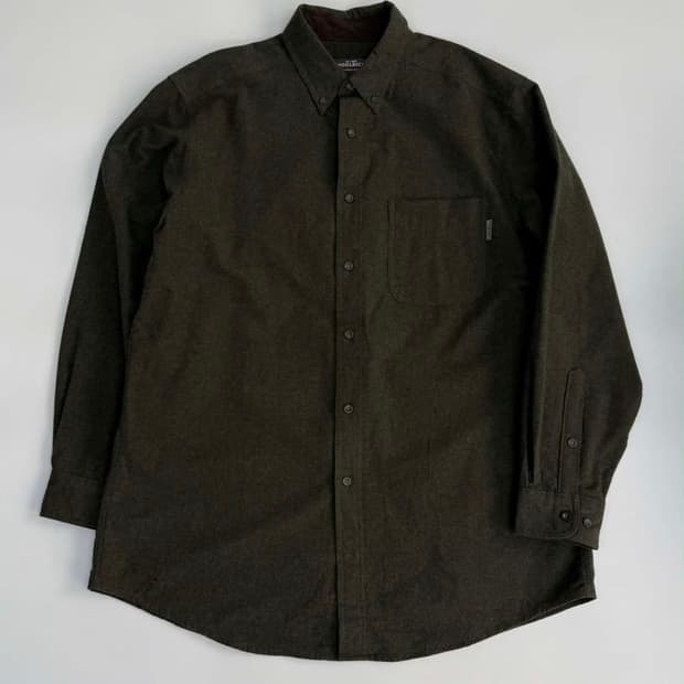 울리치 올리브 헤더 플란넬 셔츠