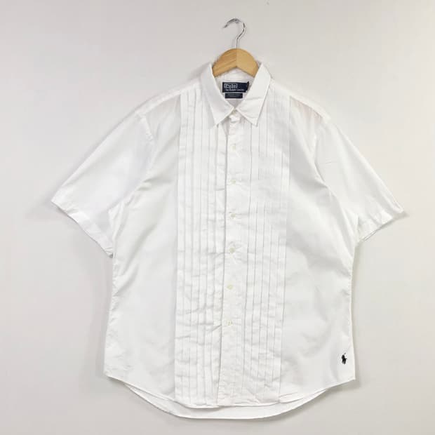 XL 폴로 화이트 셔츠
