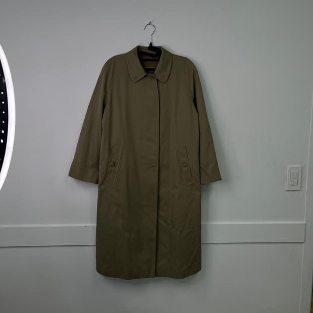 100 버버리 싱글 트렌치 코트 