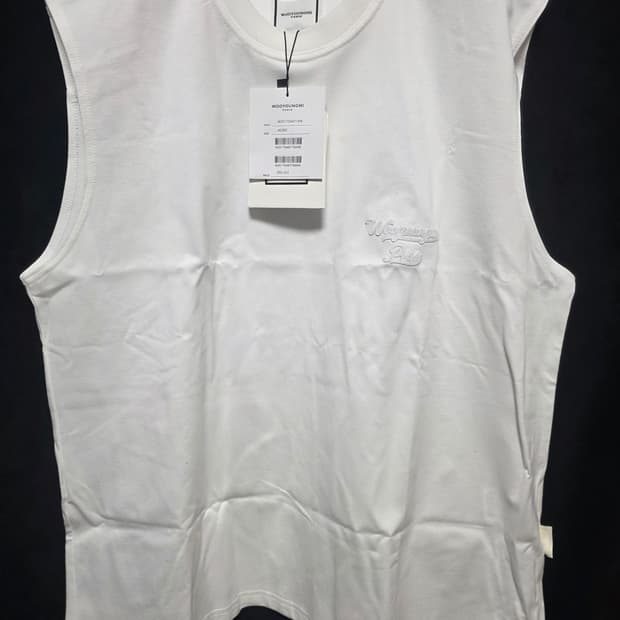 우영미 파리 나시 티셔츠 사이즈 46