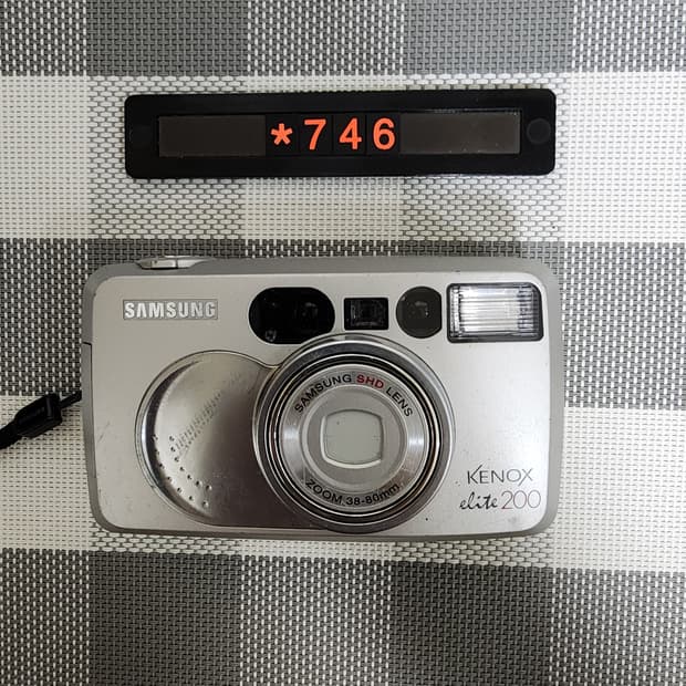 삼성캐녹스 엘리트 200 필름카메라