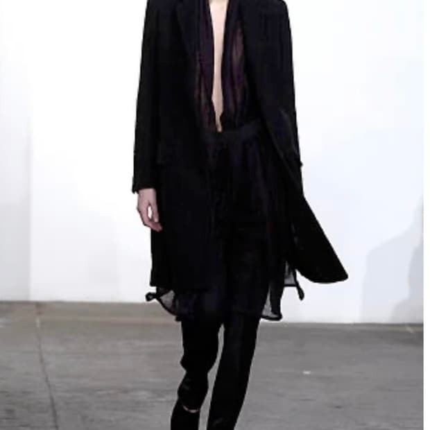 Helmut lang 2000aw dust wool tweed coat