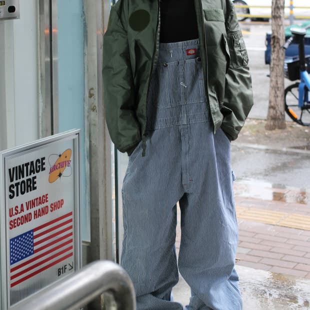 디키즈 히코리 오버올