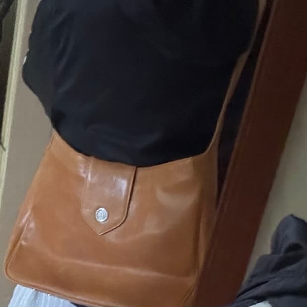 미닛뮤트 바톤백 라지 카멜