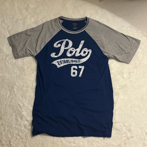 POLO 폴로 빅로고 빈티지 나그랑 반팔티셔츠