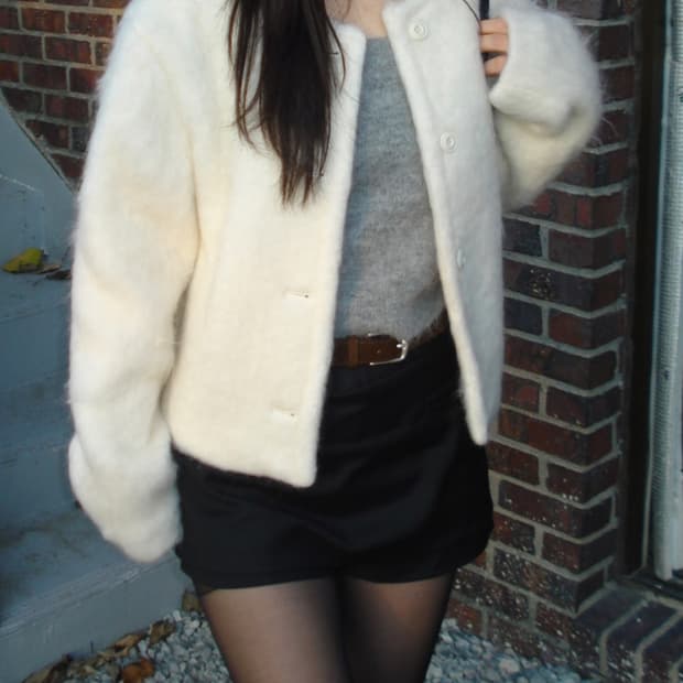 아워캐비넷 nova cream jacket (미시착)