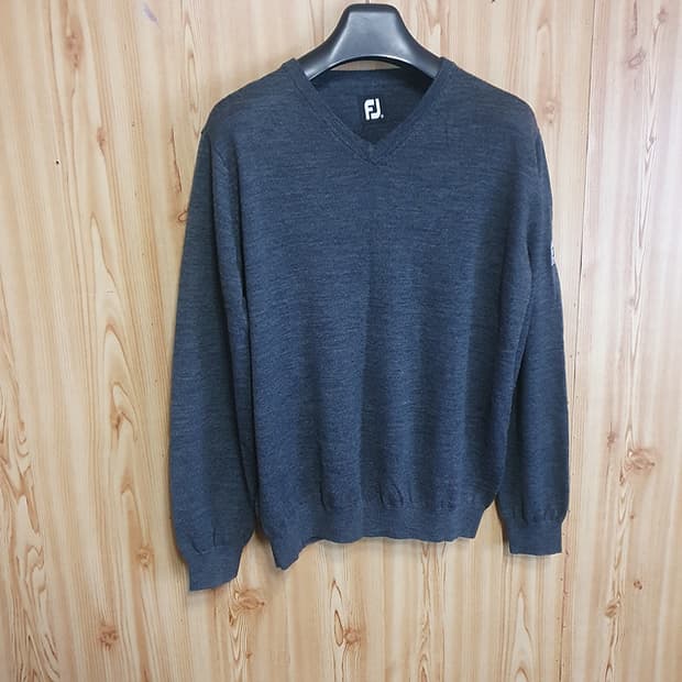 풋조이 브이넥 니트 m