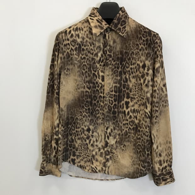 TORNADO MART JPN 레오파드 파이톤 셔츠 [여성L]