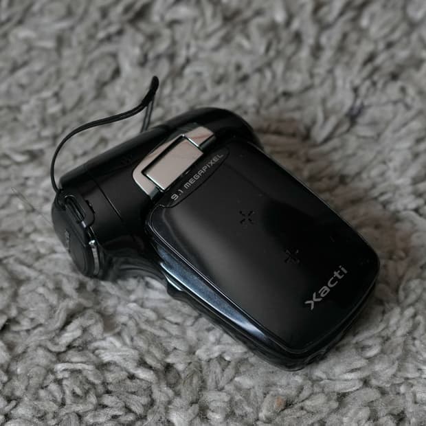 산요 작티 CG9 빈티지 캠코더 한글판 (Sanyo Xacti CG9)