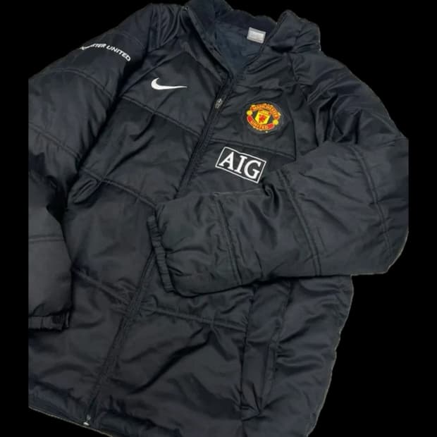 나이키 맨유 패딩 점퍼 L (택배비포함)