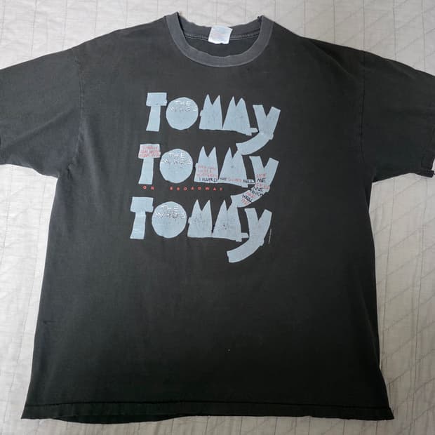 [XL] 90s 더 후 THE WHO tommy 토미 빈티지 밴드티