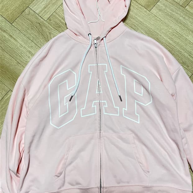 GAP 갭 딸기우유 핑크 후드집업