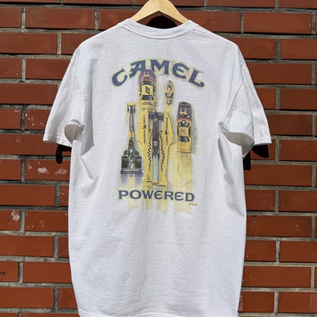 Camel 카멜 90s 레이싱 프로모션 빈티지 티셔츠