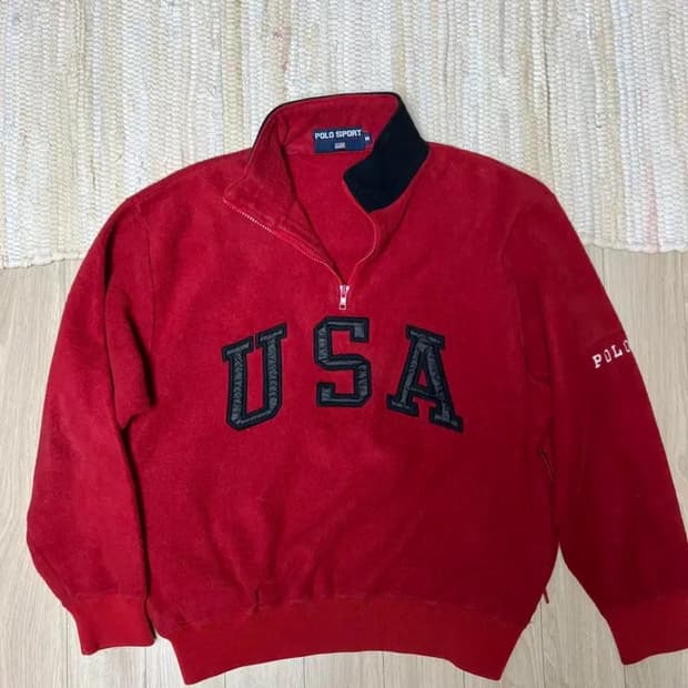 폴로 쿼터 직업 후리스