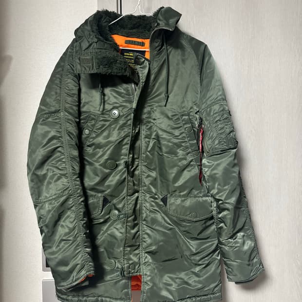 알파인더스트리 N3B 야상자켓 패딩