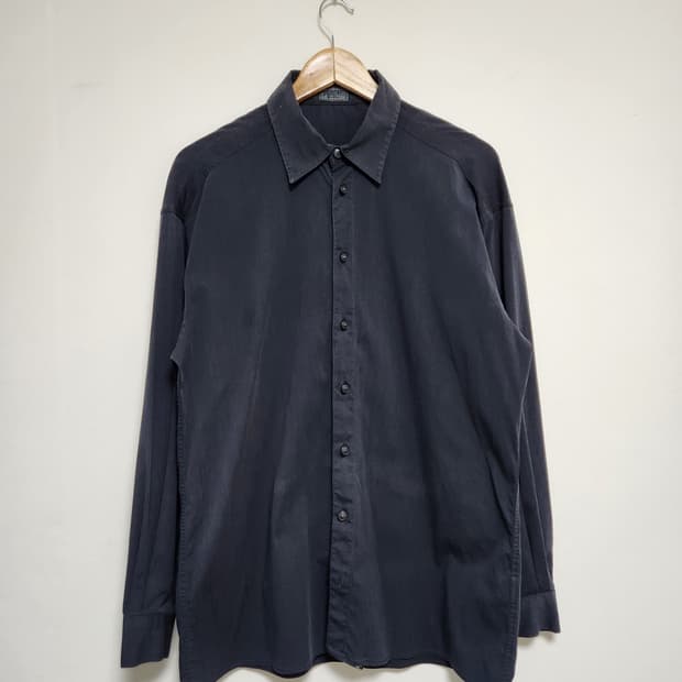 베르수스Versus 블랙 나일론 셔츠 L - S220