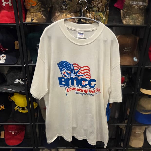 [XL]USA 빈티지 티셔츠 깔끔한 흰티 /bmcc