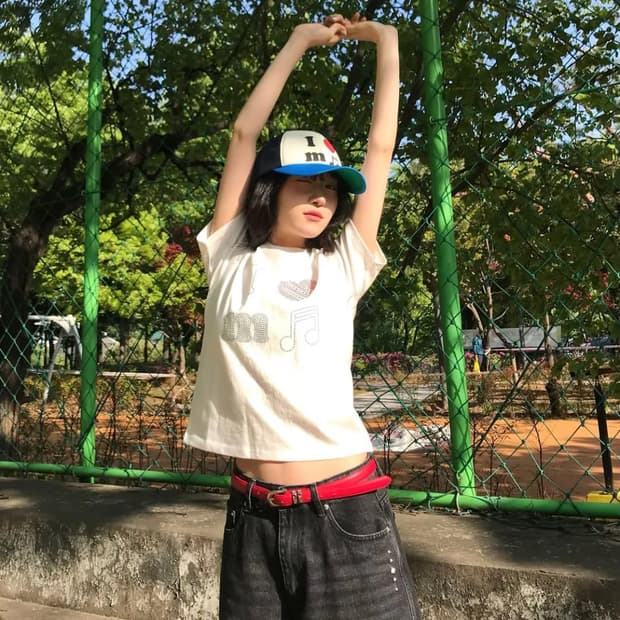 엠엠엘지 매쉬 캡 모자