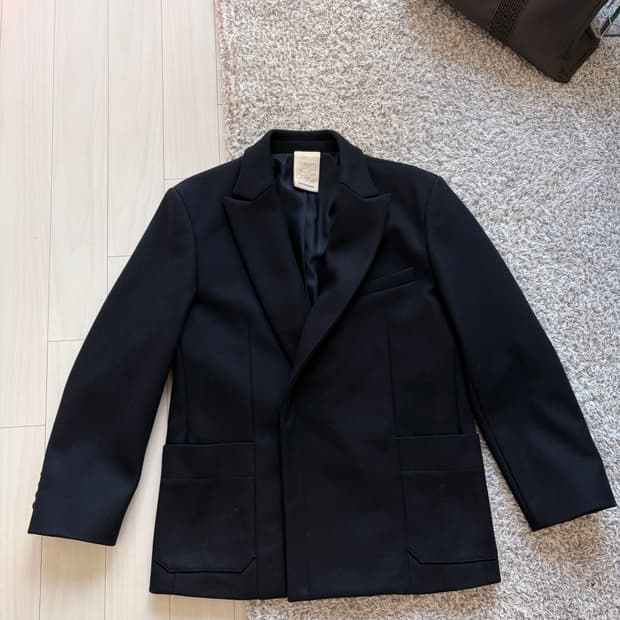 우영미 울캐시 자켓 100 (거의새상품)