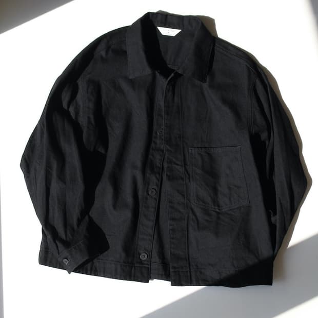 스틸바이핸드 블랙데님자켓 48