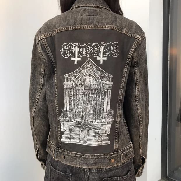 90s Levi's 70505 Gothic Denim Jacket