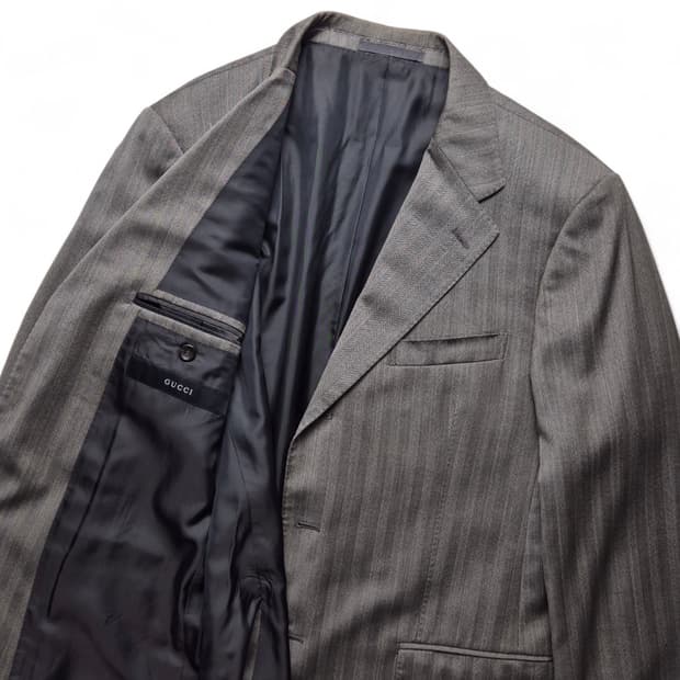 [L] 구찌 00s 울 캐시미어 블레이저 자켓