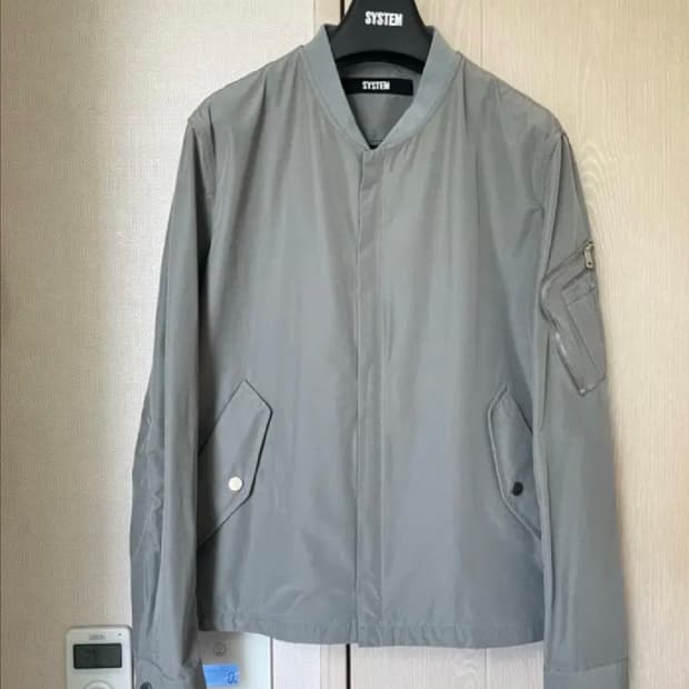 시스템옴므 블루종 자켓 100