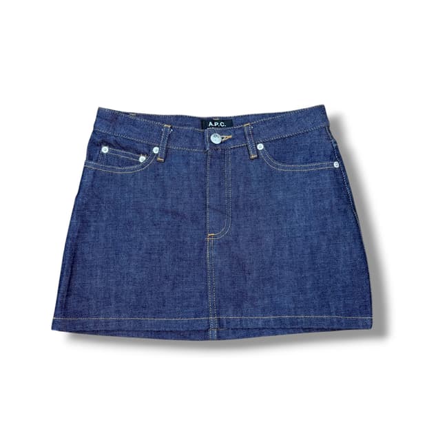 A.P.C. 아페쎄 데님 미니스커트